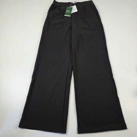 HALARA Pants - Halara Sweatpants Womens Small Gray Flex MicroWaffle Wide Leg Yoga Athletic